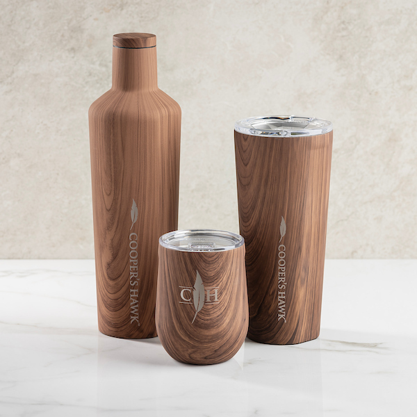 CORKCICLE CANTEEN 470ml ウッド調 3本 Amazon.com: Corkcicle Classic Canteen Insulated Water Bottle